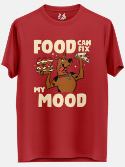 Food Can Fix My Mood - Scooby Doo Official T-shirt