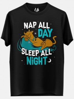 Nap All Day - Scooby Doo Official T-shirt