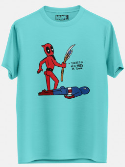 New A** In Town - Marvel Official T-shirt