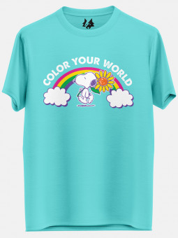 Color Your World - Peanuts Official T-shirt