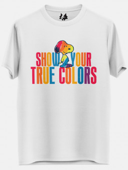 Show Your True Colors - Peanuts Official T-shirt