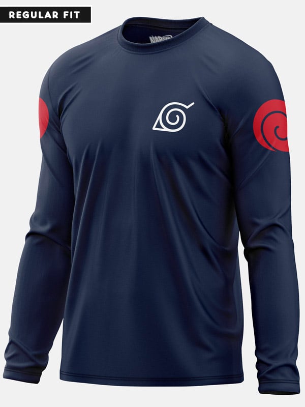 Hidden Leaf Village - Naruto Official Full Sleeve T-shirt