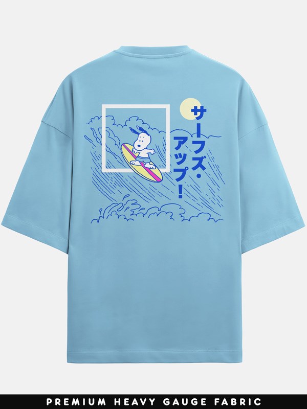 Surf's Up! - Peanuts Official Oversized T-shirt