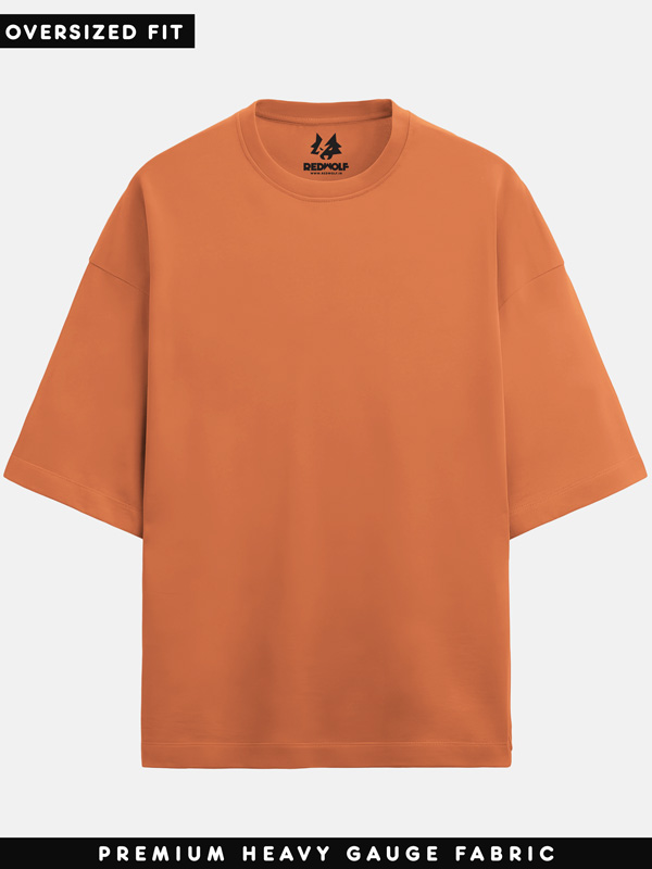 Redwolf Basics: Mecca Orange Oversized T-shirt
