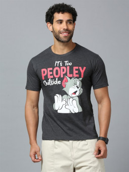 It's Too Peopley Outside - Tom & Jerry Official T-shirt