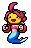 Sprite of Starfy in the mermaid costume