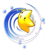 Star Spin artwork from Densetsu no Starfy.