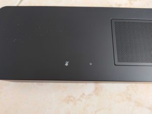 Bedienfeld der Bose Smart 600 Soundbar