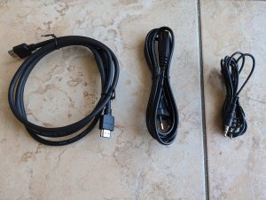 Kabel im Lieferumfang der Sony HT A5000 Soundbar