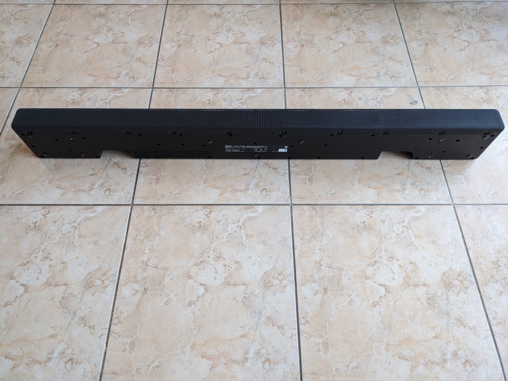 Sony HT A5000 Soundbar vom unten