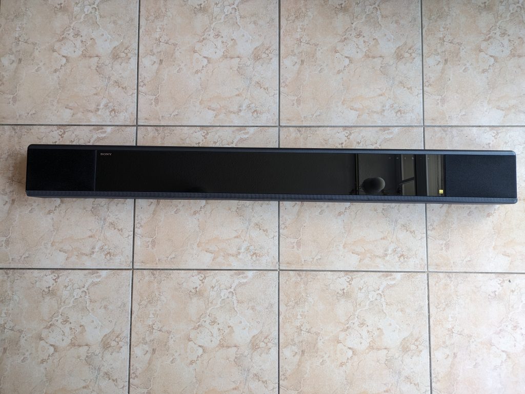 Sony HT A7000 Soundbar von oben