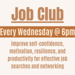 Job Club - Via Zoom