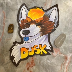 Traditional Furry Badge