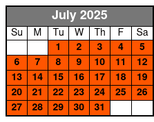 Hersheypark July Schedule