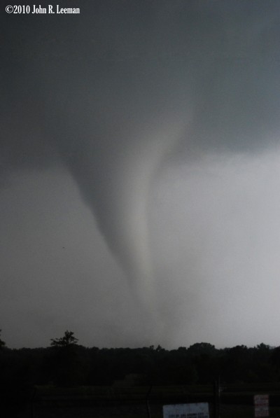 Tornado near Stanley Draper Lake, OK on May 10, 2010