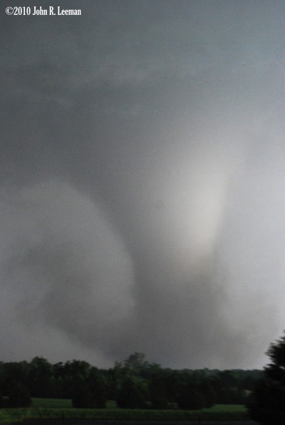 Tornado near Stanley Draper Lake, OK on May 10, 2010