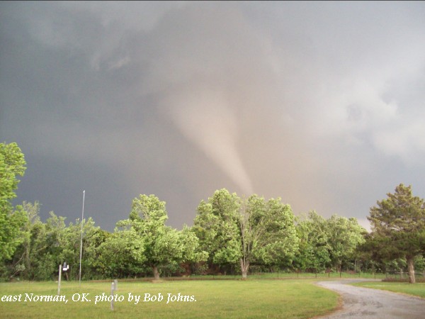 Tornado in east Norman, OK on May 10, 2010