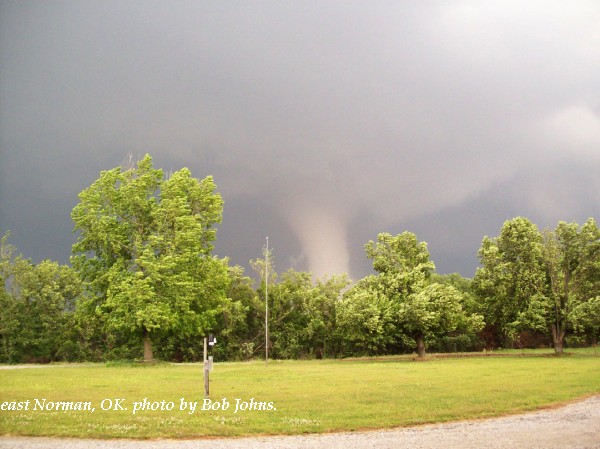 Tornado in east Norman, OK on May 10, 2010